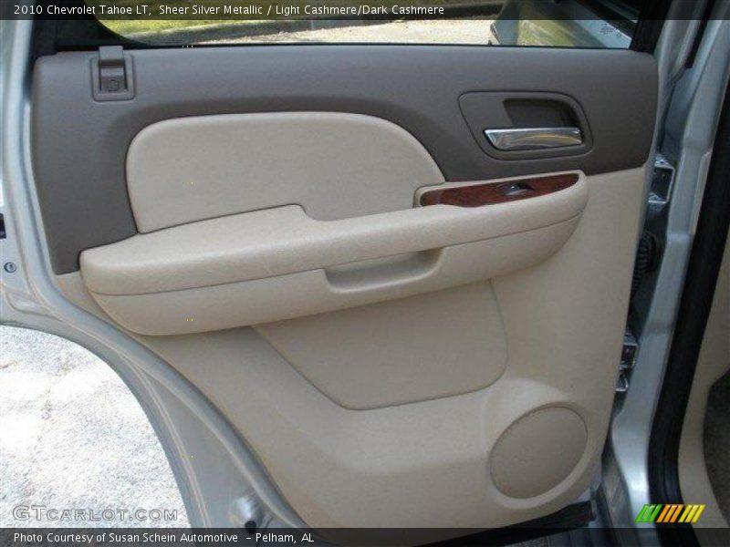 Sheer Silver Metallic / Light Cashmere/Dark Cashmere 2010 Chevrolet Tahoe LT