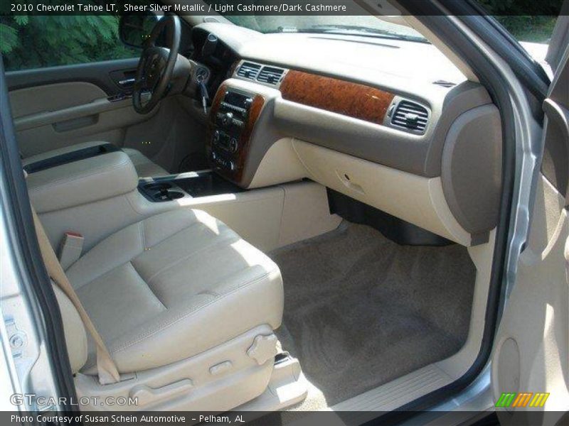 Sheer Silver Metallic / Light Cashmere/Dark Cashmere 2010 Chevrolet Tahoe LT
