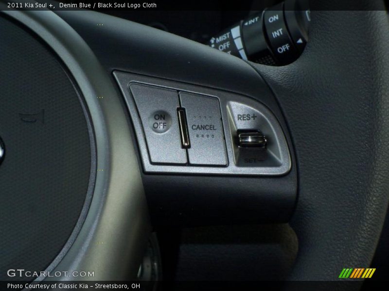 Denim Blue / Black Soul Logo Cloth 2011 Kia Soul +
