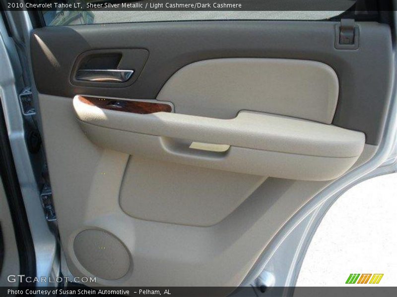 Sheer Silver Metallic / Light Cashmere/Dark Cashmere 2010 Chevrolet Tahoe LT