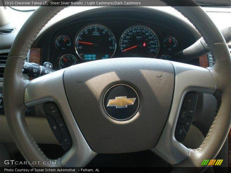 Sheer Silver Metallic / Light Cashmere/Dark Cashmere 2010 Chevrolet Tahoe LT