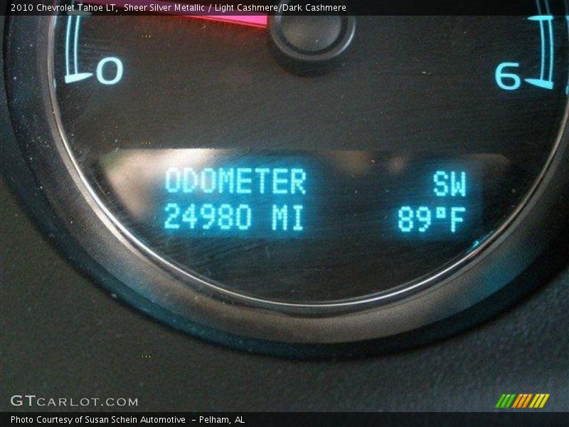 Sheer Silver Metallic / Light Cashmere/Dark Cashmere 2010 Chevrolet Tahoe LT