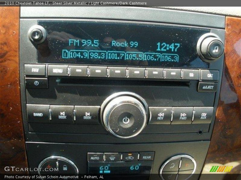 Sheer Silver Metallic / Light Cashmere/Dark Cashmere 2010 Chevrolet Tahoe LT