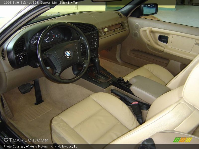 Black II / Tan 1998 BMW 3 Series 328i Convertible