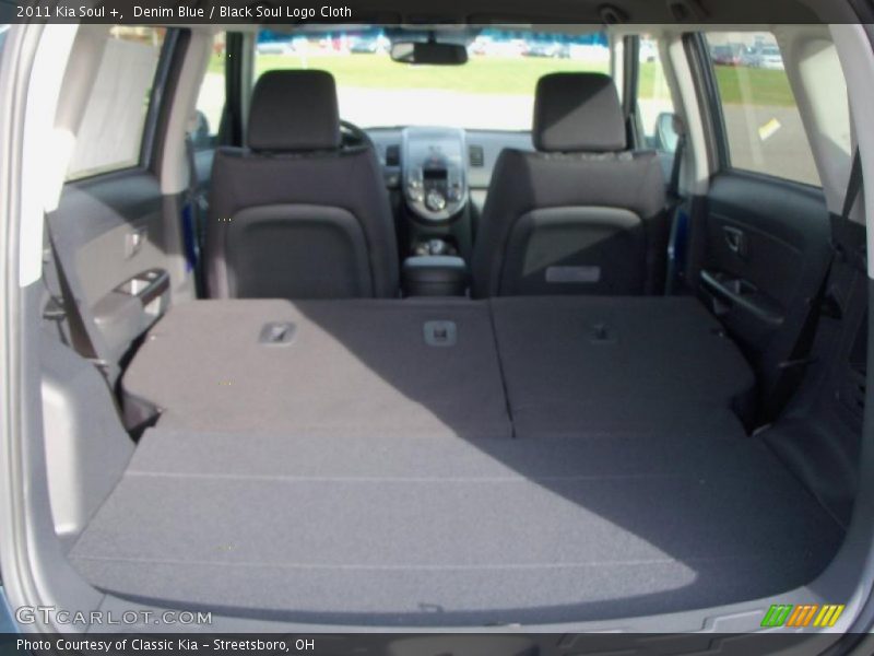 Denim Blue / Black Soul Logo Cloth 2011 Kia Soul +