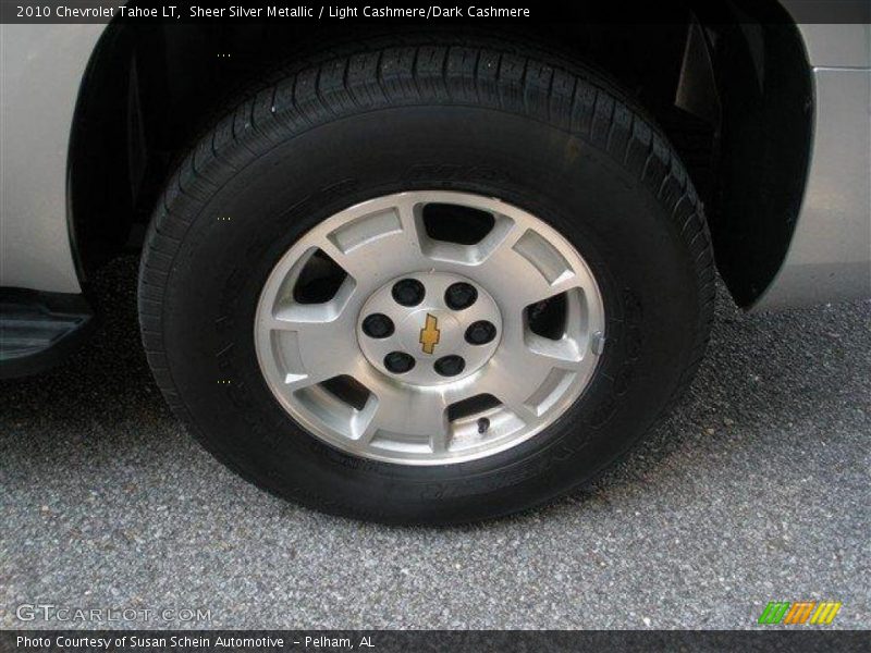 Sheer Silver Metallic / Light Cashmere/Dark Cashmere 2010 Chevrolet Tahoe LT