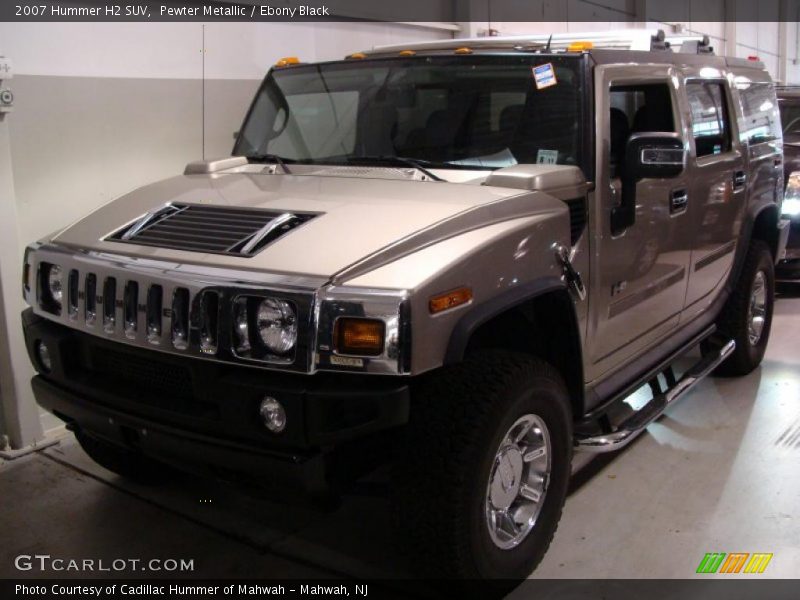 Pewter Metallic / Ebony Black 2007 Hummer H2 SUV