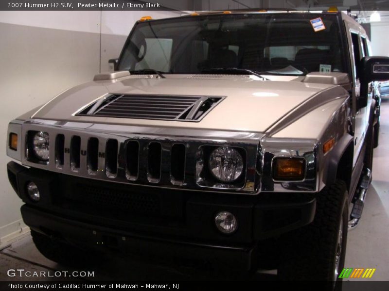 Pewter Metallic / Ebony Black 2007 Hummer H2 SUV