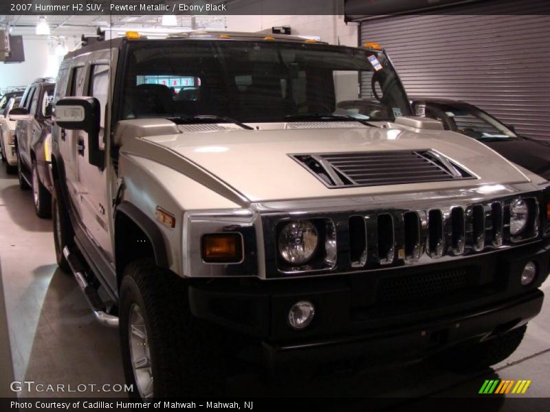 Pewter Metallic / Ebony Black 2007 Hummer H2 SUV