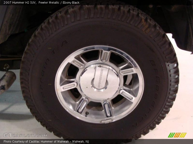 Pewter Metallic / Ebony Black 2007 Hummer H2 SUV