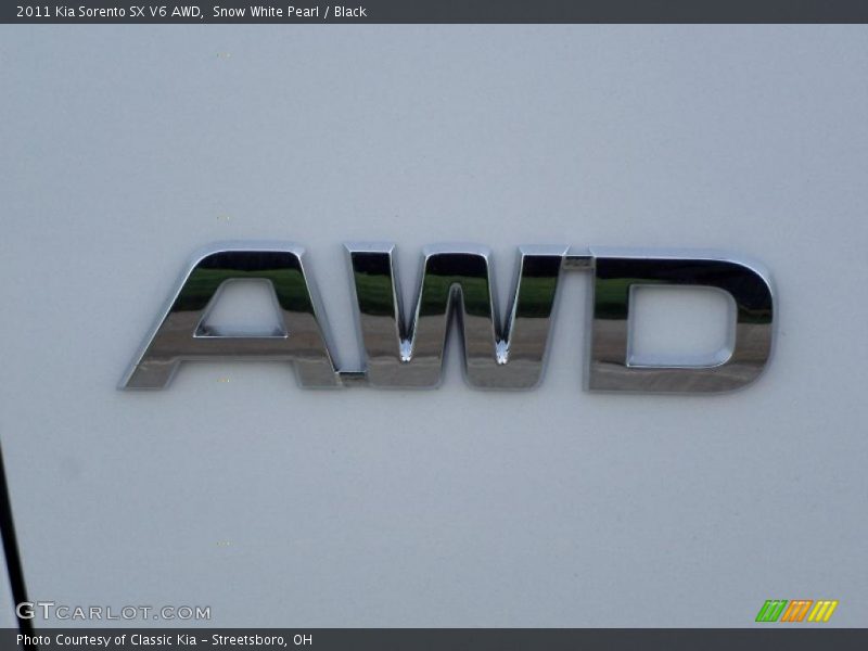  2011 Sorento SX V6 AWD Logo