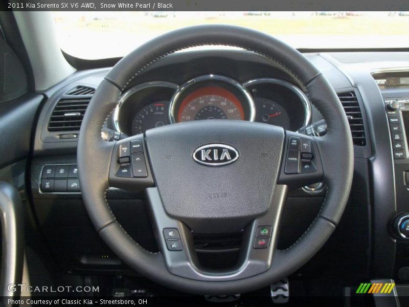  2011 Sorento SX V6 AWD Steering Wheel