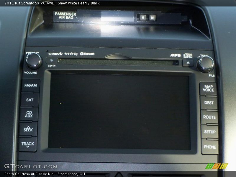 Navigation of 2011 Sorento SX V6 AWD