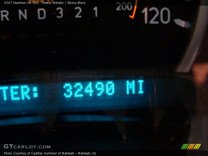 Pewter Metallic / Ebony Black 2007 Hummer H2 SUV