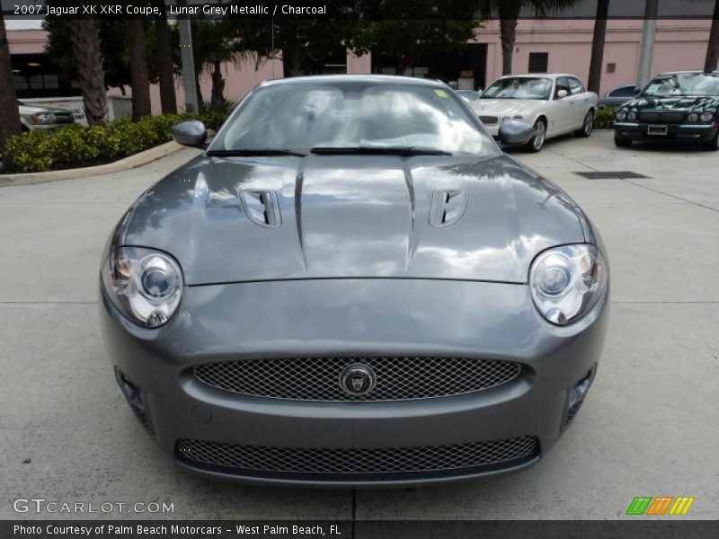 Lunar Grey Metallic / Charcoal 2007 Jaguar XK XKR Coupe