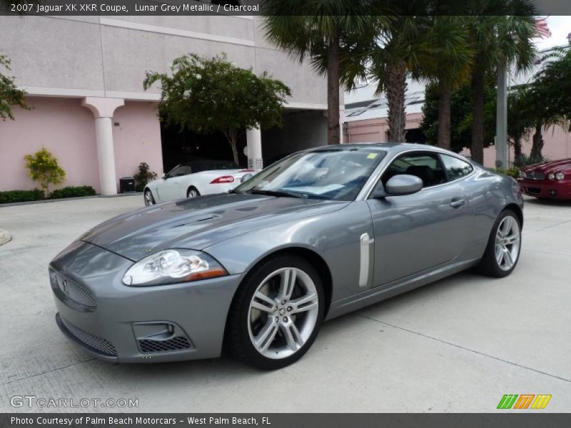 Lunar Grey Metallic / Charcoal 2007 Jaguar XK XKR Coupe