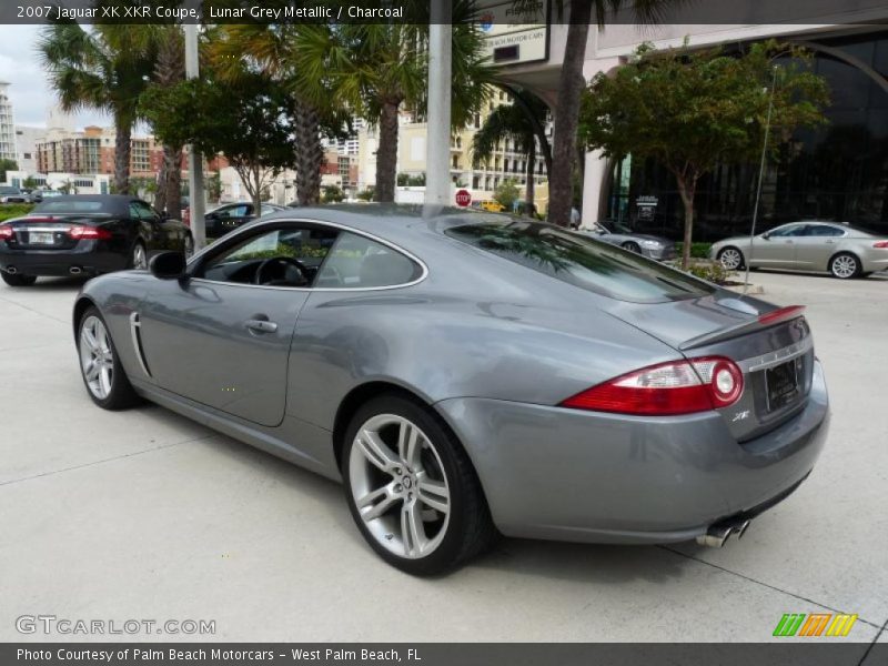 Lunar Grey Metallic / Charcoal 2007 Jaguar XK XKR Coupe