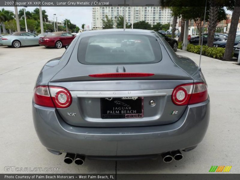  2007 XK XKR Coupe Lunar Grey Metallic