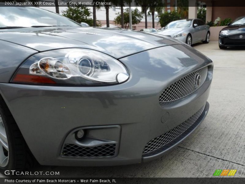 Lunar Grey Metallic / Charcoal 2007 Jaguar XK XKR Coupe