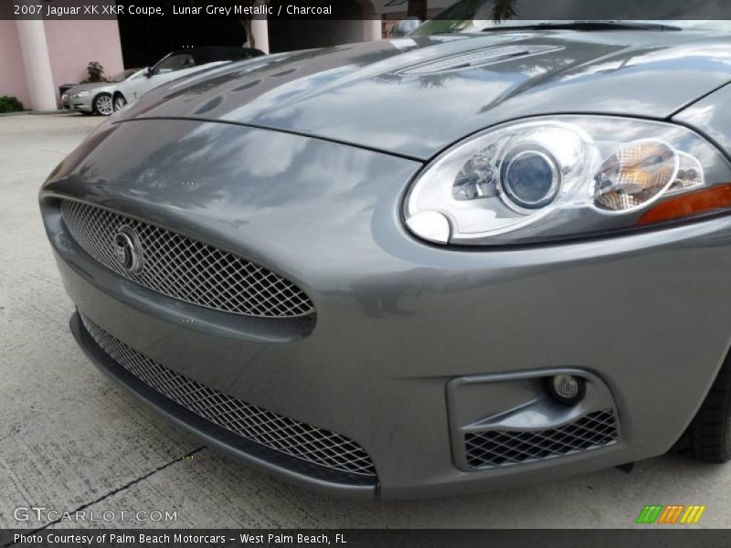 Lunar Grey Metallic / Charcoal 2007 Jaguar XK XKR Coupe