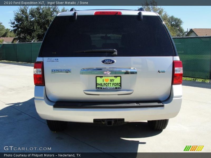 Ingot Silver Metallic / Stone 2010 Ford Expedition XLT
