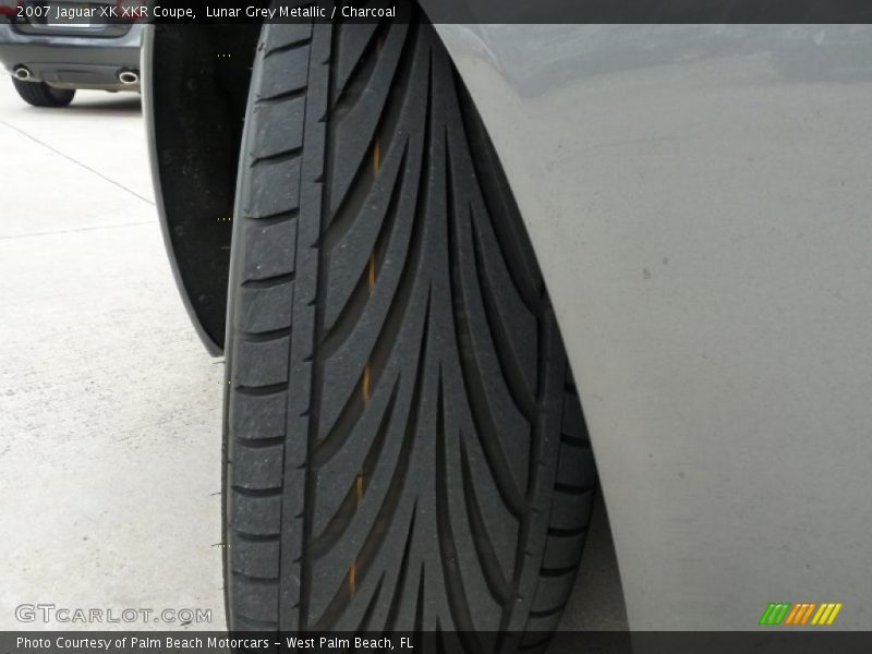 Lunar Grey Metallic / Charcoal 2007 Jaguar XK XKR Coupe