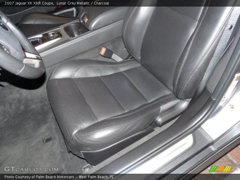  2007 XK XKR Coupe Charcoal Interior