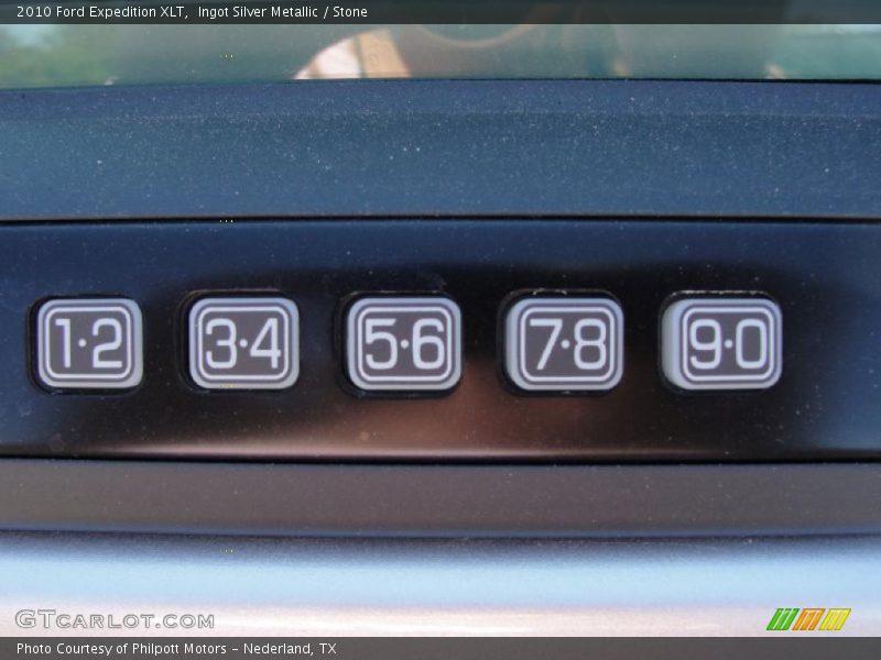 Controls of 2010 Expedition XLT