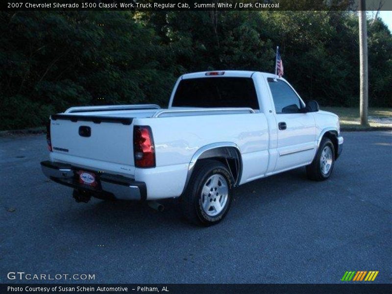 Summit White / Dark Charcoal 2007 Chevrolet Silverado 1500 Classic Work Truck Regular Cab