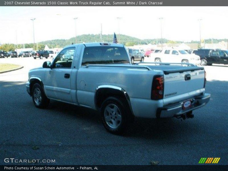Summit White / Dark Charcoal 2007 Chevrolet Silverado 1500 Classic Work Truck Regular Cab