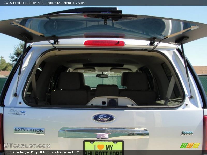 Ingot Silver Metallic / Stone 2010 Ford Expedition XLT
