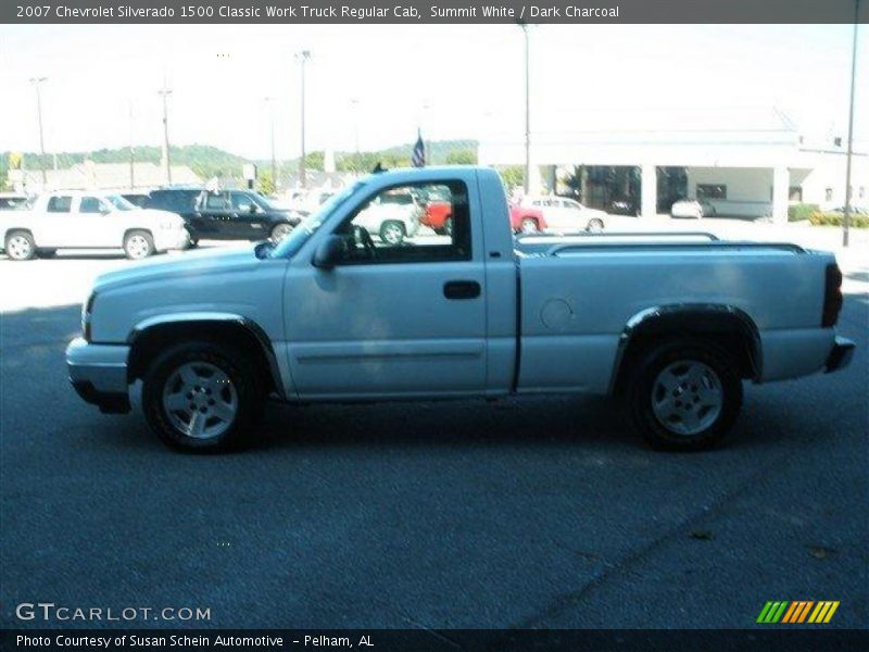 Summit White / Dark Charcoal 2007 Chevrolet Silverado 1500 Classic Work Truck Regular Cab