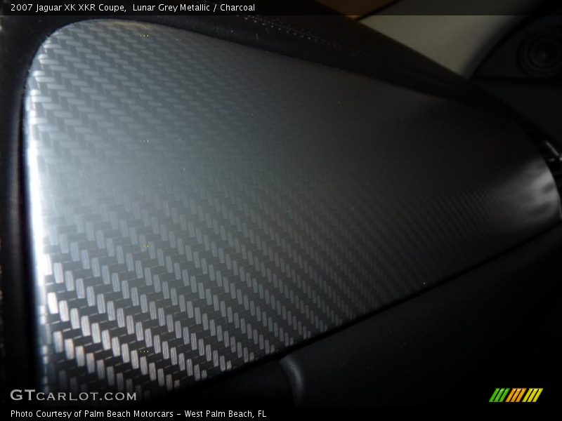 Lunar Grey Metallic / Charcoal 2007 Jaguar XK XKR Coupe