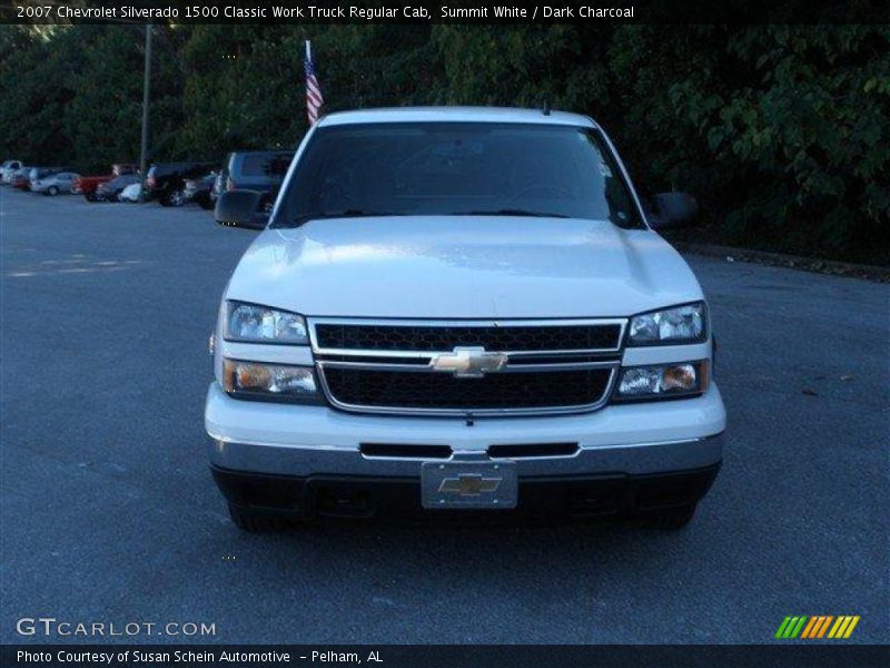 Summit White / Dark Charcoal 2007 Chevrolet Silverado 1500 Classic Work Truck Regular Cab