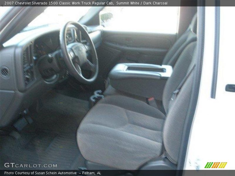 Summit White / Dark Charcoal 2007 Chevrolet Silverado 1500 Classic Work Truck Regular Cab