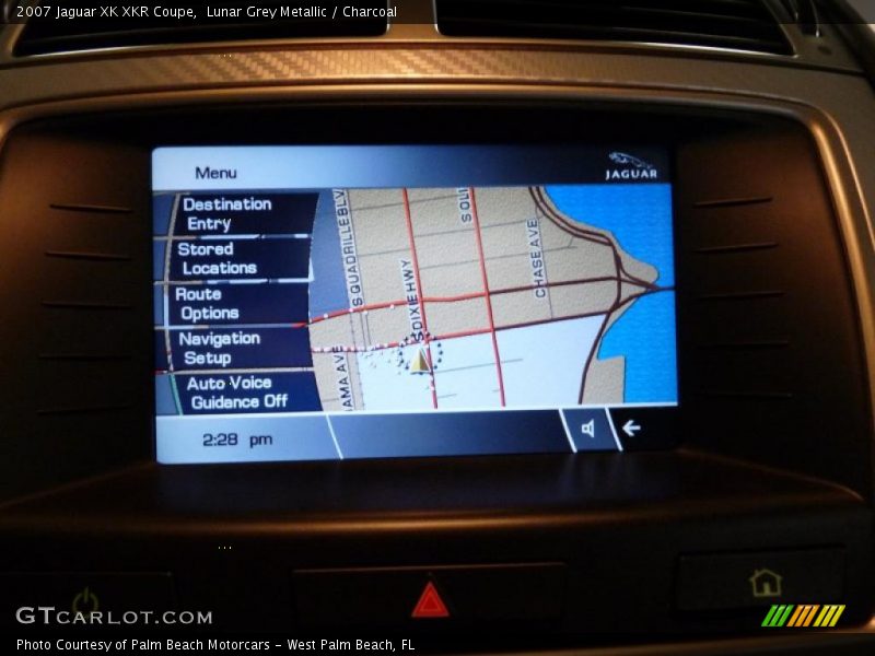 Navigation of 2007 XK XKR Coupe