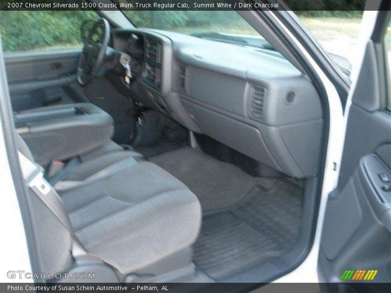 Summit White / Dark Charcoal 2007 Chevrolet Silverado 1500 Classic Work Truck Regular Cab