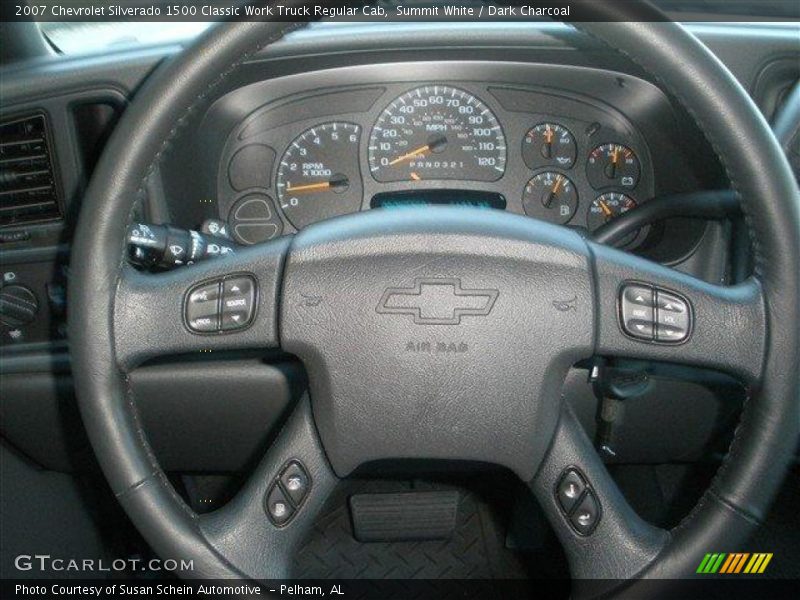  2007 Silverado 1500 Classic Work Truck Regular Cab Steering Wheel