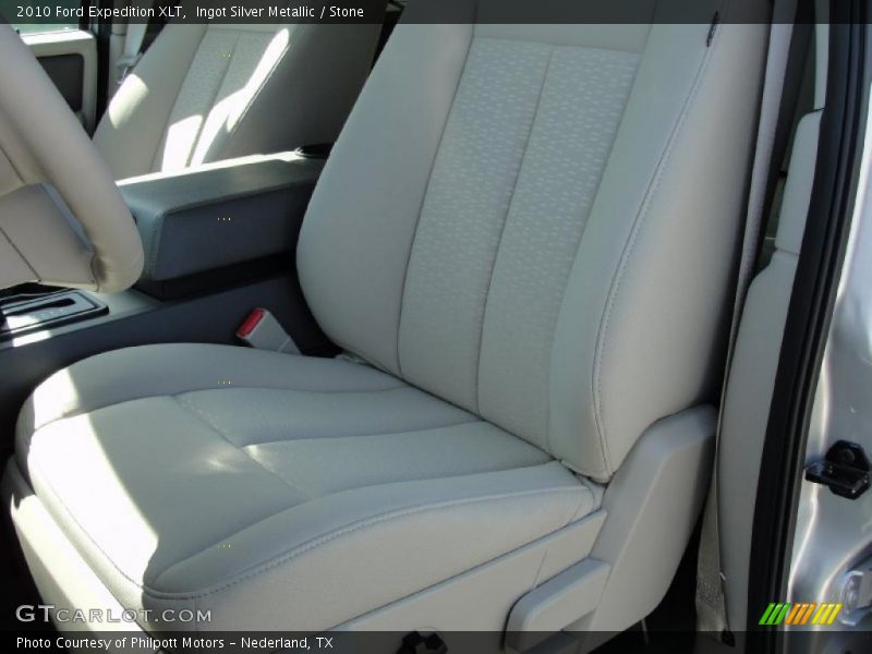  2010 Expedition XLT Stone Interior