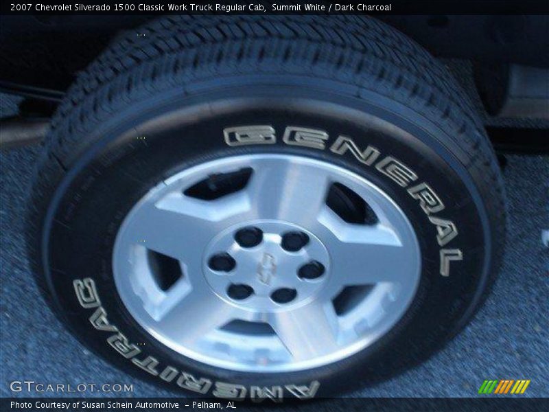 Summit White / Dark Charcoal 2007 Chevrolet Silverado 1500 Classic Work Truck Regular Cab