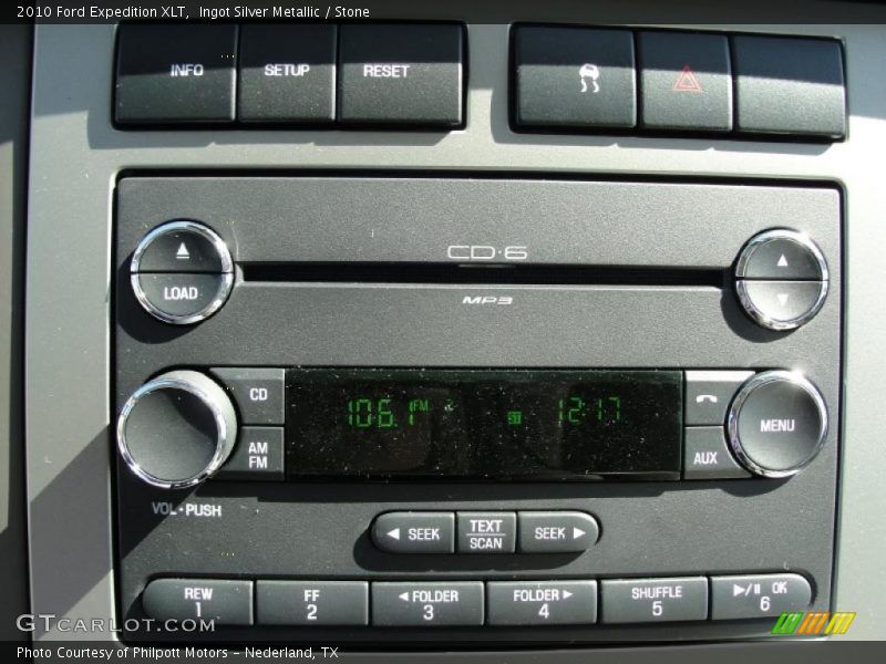 Controls of 2010 Expedition XLT