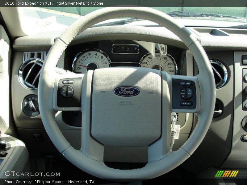 Ingot Silver Metallic / Stone 2010 Ford Expedition XLT