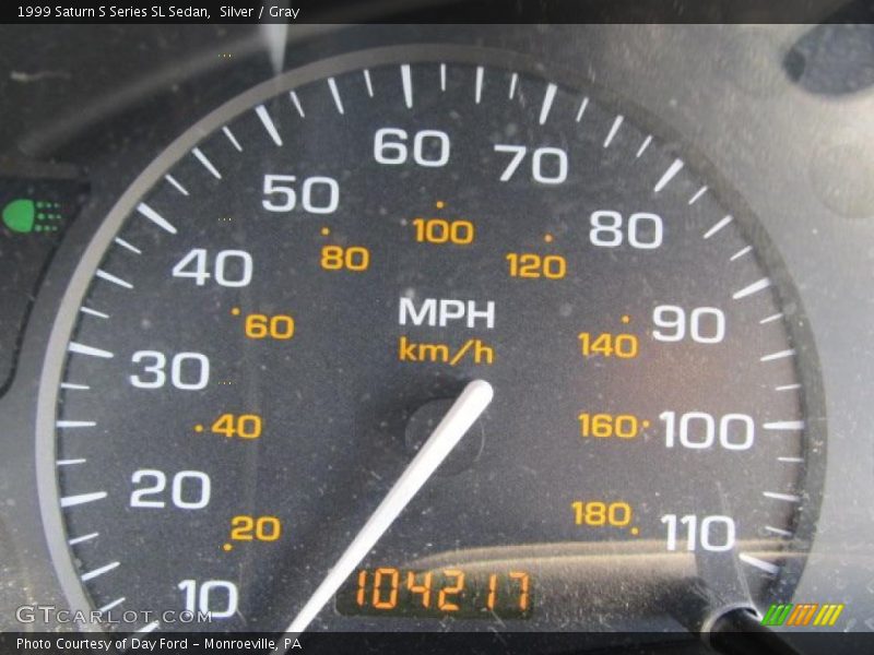 Silver / Gray 1999 Saturn S Series SL Sedan