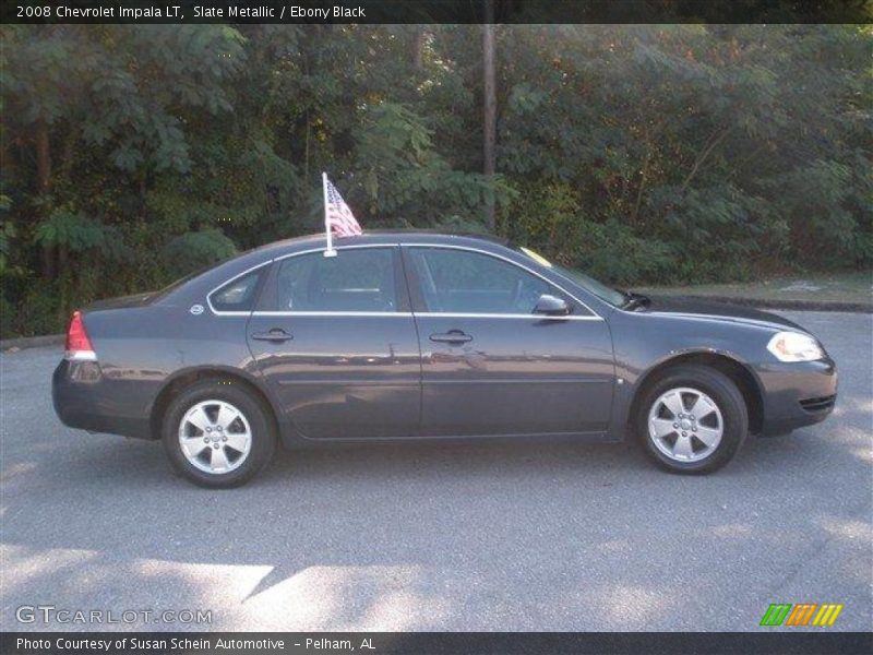 Slate Metallic / Ebony Black 2008 Chevrolet Impala LT