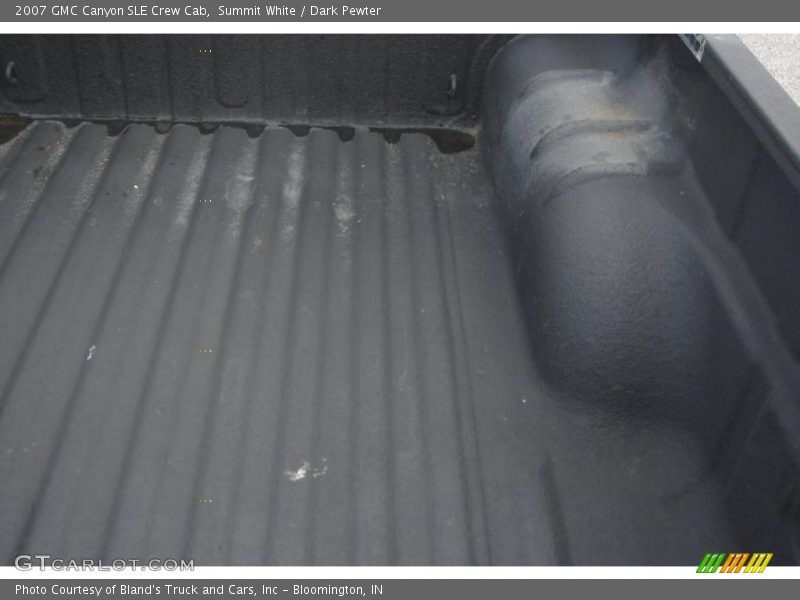Summit White / Dark Pewter 2007 GMC Canyon SLE Crew Cab