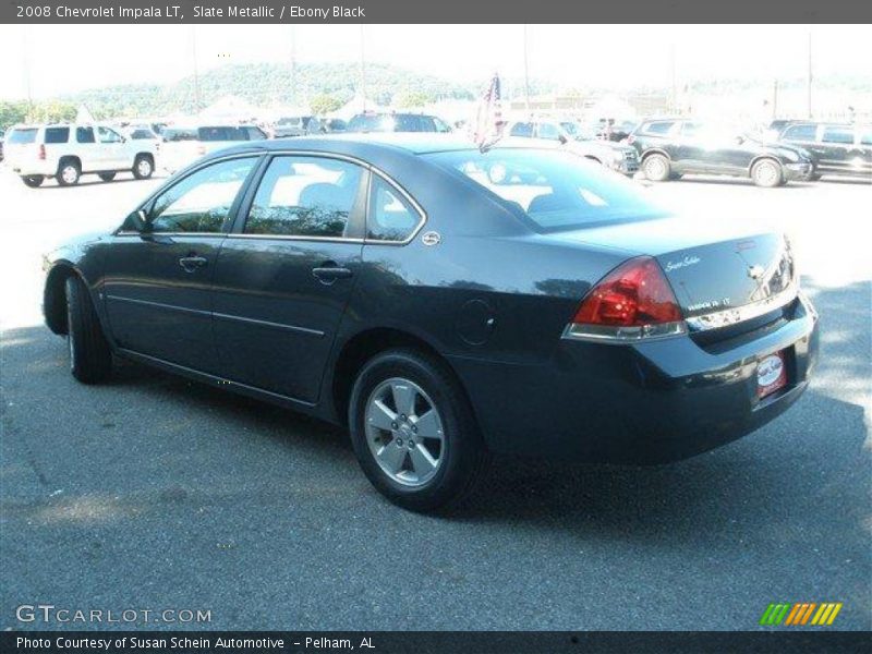 Slate Metallic / Ebony Black 2008 Chevrolet Impala LT