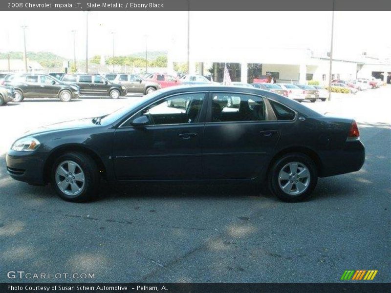 Slate Metallic / Ebony Black 2008 Chevrolet Impala LT