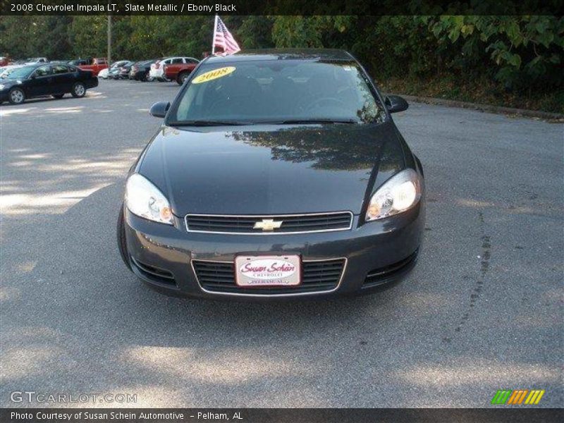 Slate Metallic / Ebony Black 2008 Chevrolet Impala LT