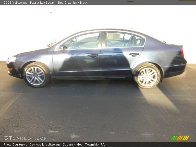 Blue Graphite / Black 2008 Volkswagen Passat Lux Sedan