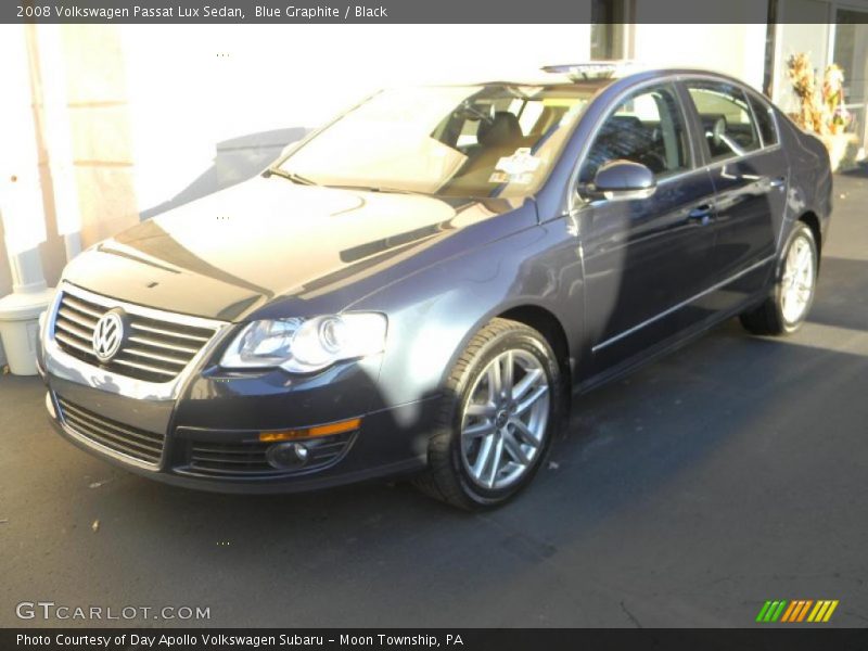 Blue Graphite / Black 2008 Volkswagen Passat Lux Sedan